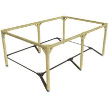 Ma Pergola Bois - Pergola bois • 6m x 4m • indépendante • cadre simple • livraison comprise