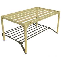 Ma Pergola Bois - Pergola bois • 5m x 3m • indépendante • sens largeur • livraison comprise