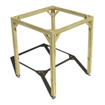 Ma Pergola Bois - Pergola bois • 2m x 2m • indépendante • cadre simple • livraison comprise