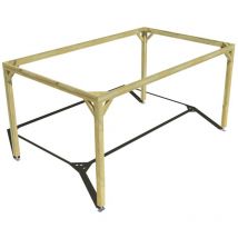 Ma Pergola Bois - Pergola bois • 5m x 3m • indépendante • cadre simple • livraison comprise