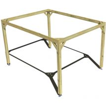Pergola bois • 3m x 4m • indépendante • cadre simple • livraison comprise