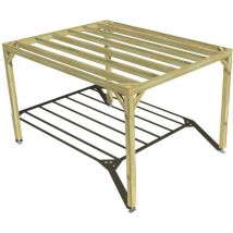 Ma Pergola Bois - Pergola bois • 3m x 4m • indépendante • sens profondeur • livraison comprise