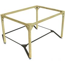 Ma Pergola Bois - Pergola bois • 4m x 3m • indépendante • cadre simple • livraison comprise