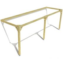 Ma Pergola Bois - Pergola bois • 7m x 2m • adossée • cadre simple • livraison comprise