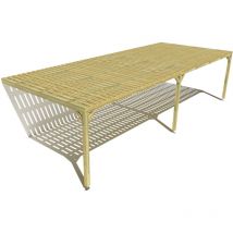 Ma Pergola Bois - Pergola bois • 10m x 4m • adossée • sens largeur • platelage bois • livraison comprise