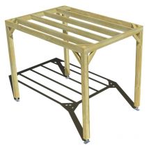 Ma Pergola Bois - Pergola bois • 2m x 3m • indépendante • sens profondeur • livraison comprise