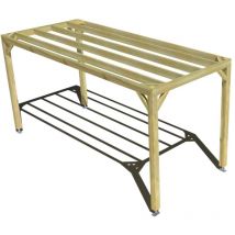 Ma Pergola Bois - Pergola bois • 2m x 5m • indépendante • sens profondeur • livraison comprise