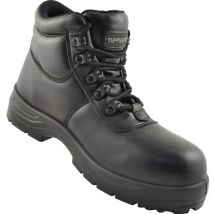 Tuffsafe - Black Chukka Metal Free Safety Boots Size - 8 - Black