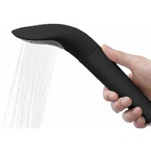 Aquafilter - Black Shower Head Anti Chlorine Water Filter with Replaceable Cartridge