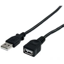 Startech - 10 ft Black usb 2.0 Extension Cable
