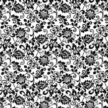 Black White Damask Fablon Self Adhesive Film Arts Crafts 2 m X 45 cm Vinyl