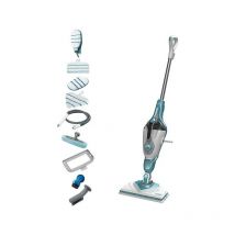 Black&decker - Nettoyeur balai vapeur 1600w bleu - Black+decker - BHSM166DSMQS