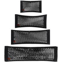 Black&decker - Black+Decker Red de Equipaje para Coche 4 Piezas - Almacenamiento - 4 tamaños Diferentes - Negro