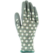 Guanti da giardino Théana Kaki 8 – Lattice impermeabile, Poliestere – Blackfox