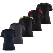 Blaklader 3479 T-shirt de travail pour femme - XS - Bleu marine foncé