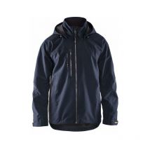 Blaklader - Chaqueta impermeable Hardshell t.s - marino oscuro/ negro - 479019778699-S