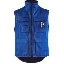 Gilet de travail sans manches hiver 3801 - Bleu roi m