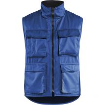 Gilet de travail sans manches hiver 3801 - Bleu roi s