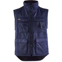 Gilet de travail sans manches hiver 3801 - Marine l