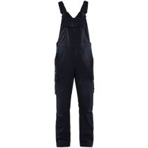 Blakläder Latzhose Industrie Stretch, marineblau / kornblau, Konfektionsgröße 28