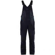 Blakläder Latzhose Industrie Stretch, marineblau / kornblau, Konfektionsgröße 60
