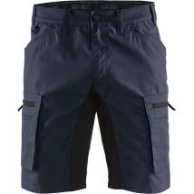 Blaklader - Pantalones cortos elásticos de mantenimiento T.52 - marino oscuro/ negro - 144918458699-52
