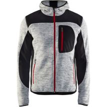 Veste Tricotée Gris chiné/Noir 4XL - Blakläder