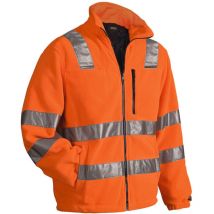 Blaklader - Blakläder Warnschutz-Fleecejacke, orange, Unisex-Größe: m