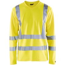 Blakläder Warnschutz Longsleeve, gelb, Unisex-Größe: m