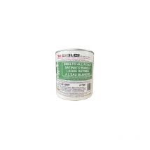 0.75L-blanc-Peinture naturelle satinée blanche mur/bois int/ext lessivable (1L/11m2) Dolci