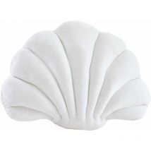 Blanc, 32 et 25cm) Coussin coquillage, coussin déco, coussin coquillage déco, coussin coquillage éventail, coussin canapé coton, coussin déco,