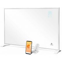 Kesser - Chauffage infrarouge Econome en énergie Chauffage électrique avec télécommande Thermostat & commande App Panneau chauffant électrique Blanc