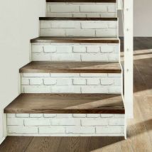 Stickers Briques Banches - Blanc
