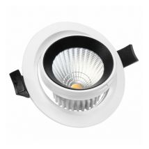 Delitech - Blanc Neutre - Encastrable Orientable led IP54 - 10W