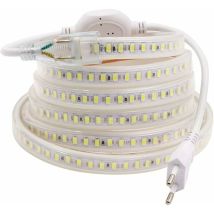 Lucky-88 - Blanc Froid, 8M) Ruban Led, Bande Led, Bandeau Led, Lumineux Bandeau Led 220V Ac 2835 Ip68 Étanche 144Leds/M 900Lm, Led Strip Light