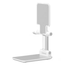 Blanc Support Téléphone, Support Tablette, Réglable Support Dock pour iPhone 13,13 Mini,13 Pro,13 Pro Max,12,12 Mini,12 Pro Max, iPad air,Mini,