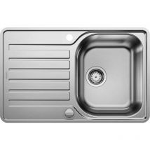 Blanco - Lantos 45 - Lavello, 77x49 cm, con comando piletta di scarico, acciaio inox spazzolato 519059