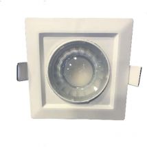 Blanco 8W (60W) Recesado led Spot - Blanco caliente 2700K