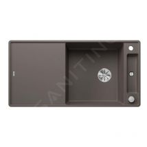 Blanco - Axia iii xl 6 - Évier en silgranit, 990x500 mm, avec commande de vidage et accessoires, InFino, gris 527237