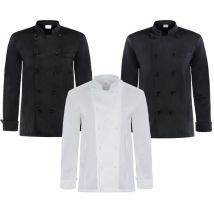 Chaqueta de chef de Rafael de Giblor - s - Negro