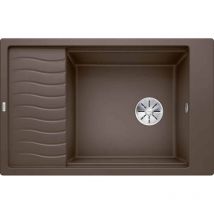 Blanco - Evier Elon xl 6S Silgranit - cafe - Vidage : Manuel