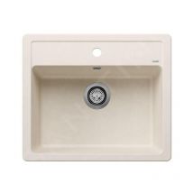 Blanco Legra 6 - Évier en Silgranit, 585x500 mm, blanc doux 527086