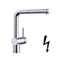 Blanco - Linus s - Mitigeur d'évier avec douchette extractible, chrome 512200