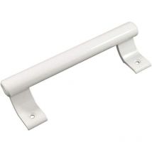 Rnemitery - Blanco - Manija de puerta corredera de aluminio Manija de puerta de vidrio de 200 mm para balcón Manija de puerta de gabinete de baño