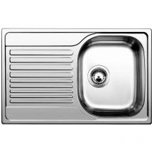Blanco - tipo 45 s Compact sink 780x500 mm, Glossy stainless steel (513441)