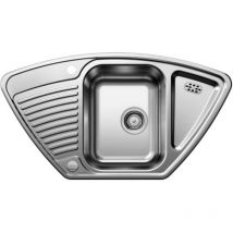Blanco - Tipo 9 - Évier, 930x510 mm, avec commande de vidage, inox 526338
