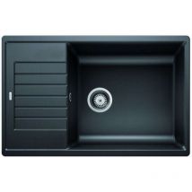 Blanco - Zia xl 6 - Évier en silgranit, 780x500 mm, Compact, noir 526019