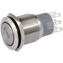 Blanko 207044 interruttore a chiave in metallo 19 mm 2 X Chiusura esser, 2 X apribottiglie