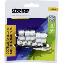 Alu-Ringmesser 20 mm 5 Stück im Blister - Stocker