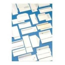 Buste postali imbottite bianche senza finestra con lembo gommato – 500 pz – Blasetti